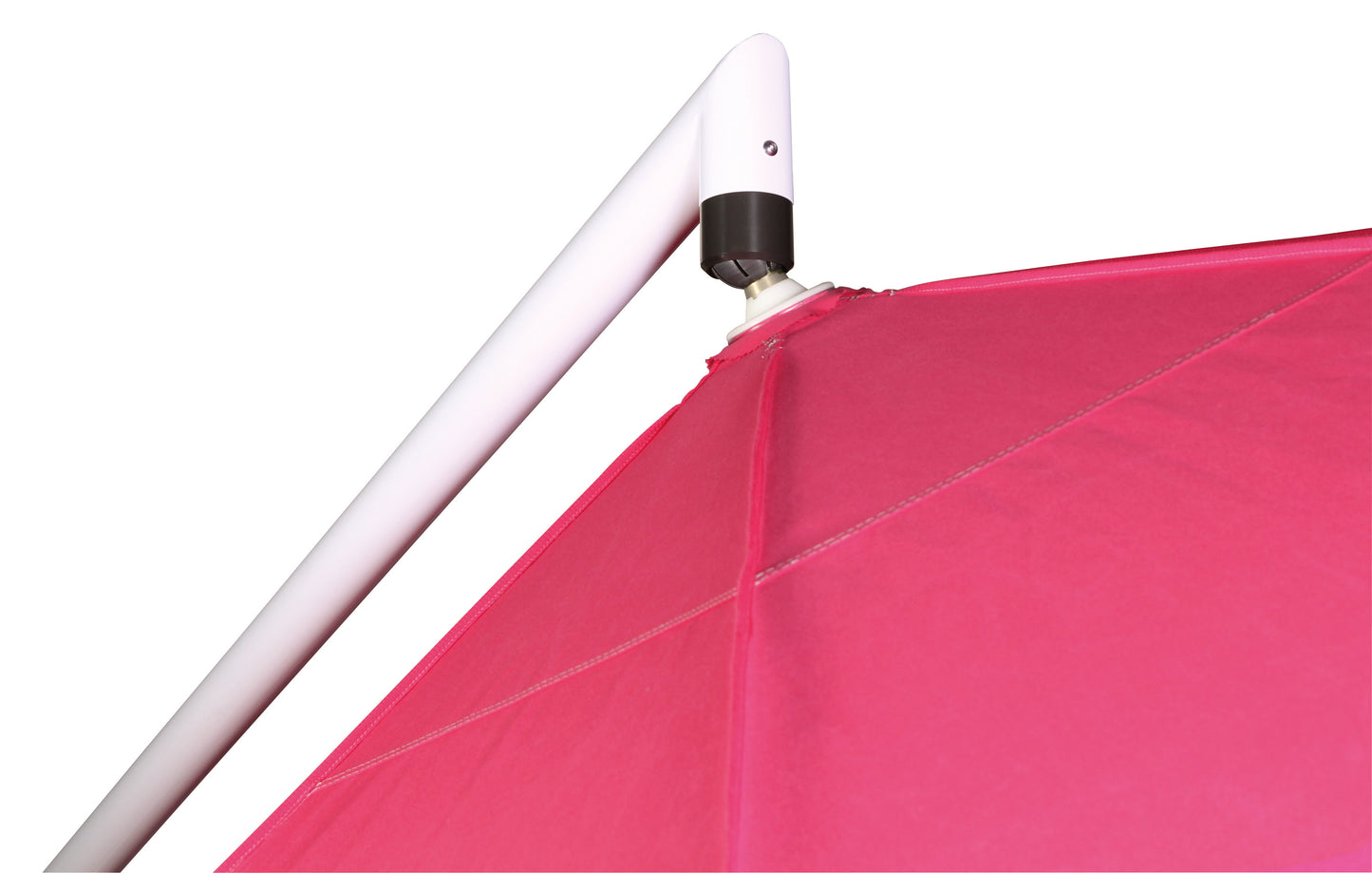 May Rialto Sonnenschirm Detail - vielseitige Lösung für Gastronomie und Messen