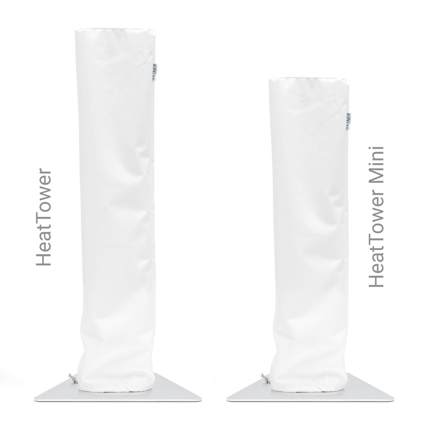 VASNER AirCape Tower weiß - Schutzhülle für langfristig optimale Heizleistung