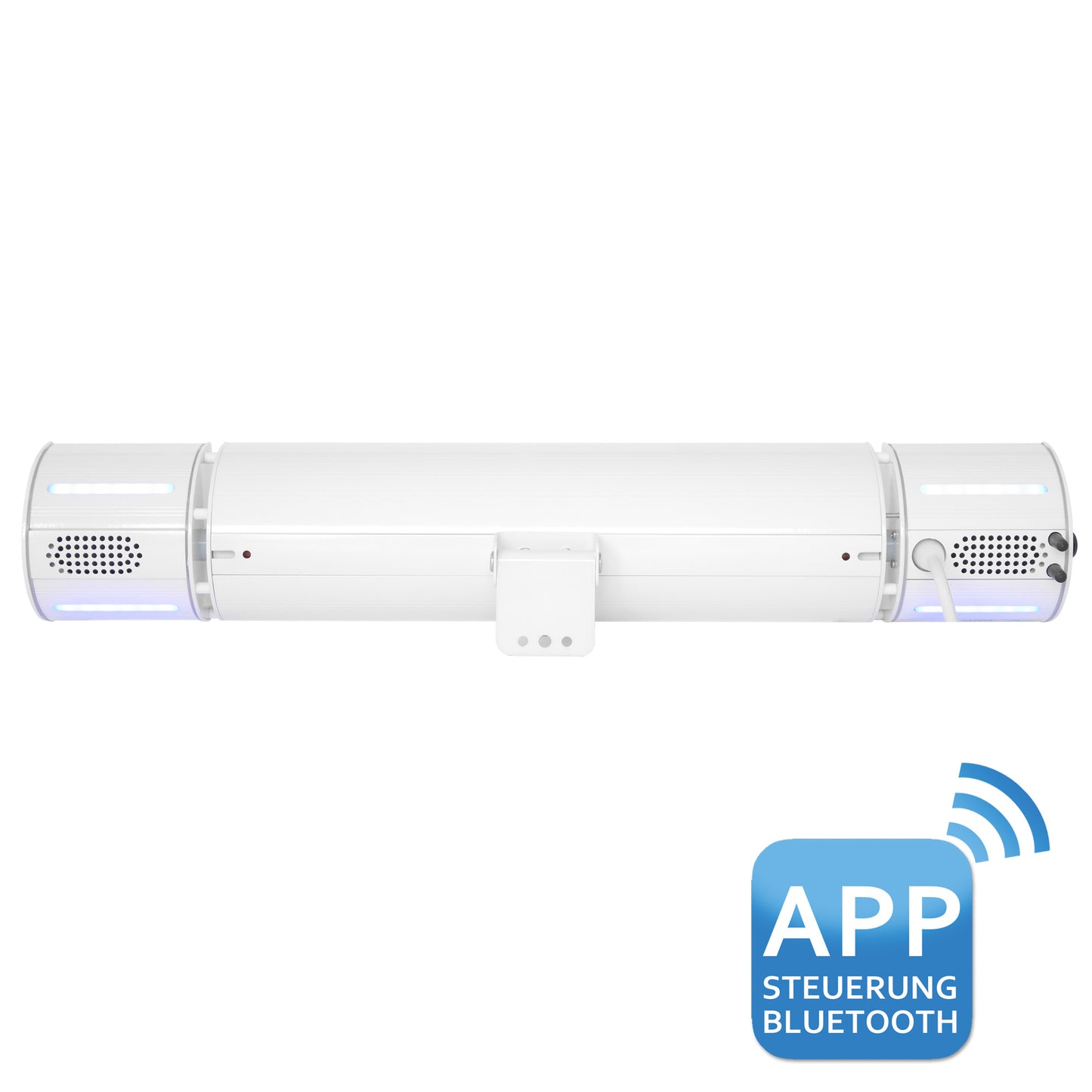 VASNER Appino BEATZZ 2000W - wetterfester Infrarot-Heizstrahler mit Bluetooth und LED
