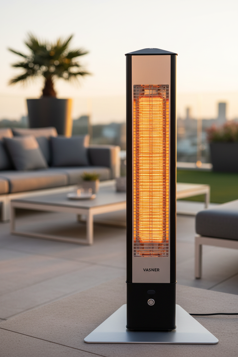 VASNER HeatTower Detail - innovative Heiztechnologie für maximale Effizienz