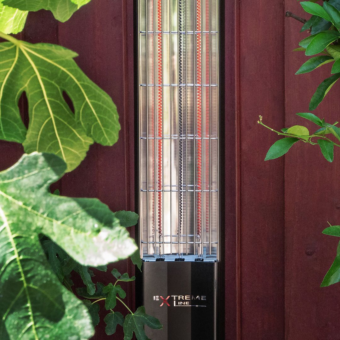 ExtremeLine Heattower Heizstrahler in Schwarz 2700W