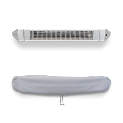 VASNER AirCape Schutzhülle lichtgrau - atmungsaktive Outdoor-Abdeckung für Terrassenstrahler
