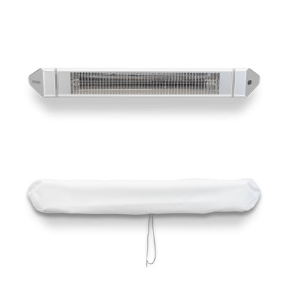 VASNER AirCape Schutzhülle weiß - deutsche Qualität für zuverlässigen Terrassenstrahler-Schutz
