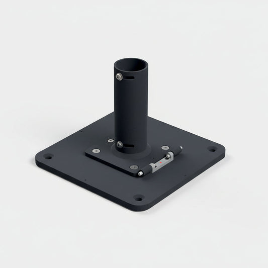 Bahama Pure | Bodenbefestigung Montagefußplatte mit Senklochbohrung