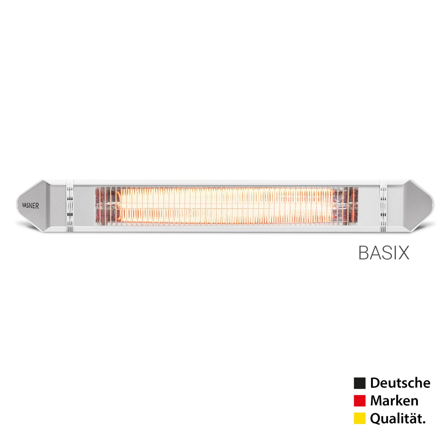 VASNER Teras 25 Basix Terrassenstrahler 1 Stufe 2500 W Weiß