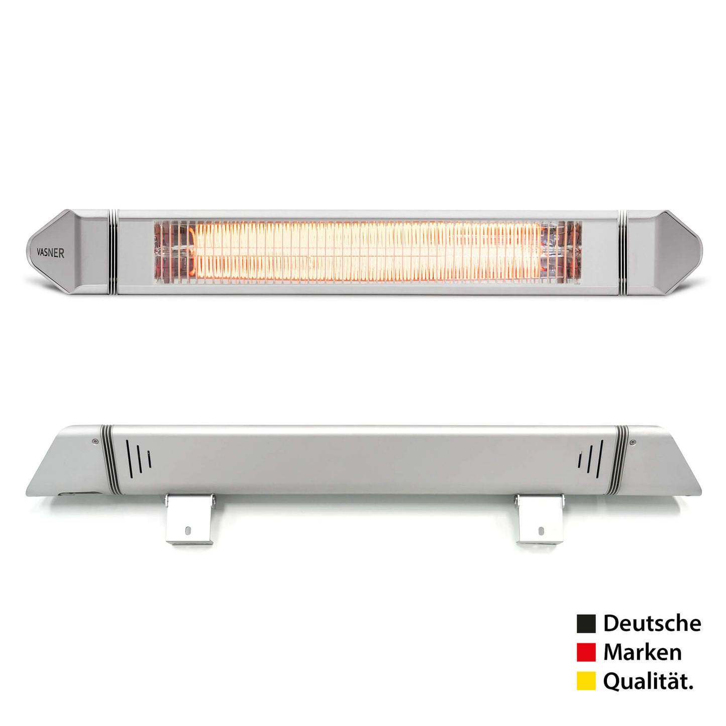 VASNER Teras 25 Basix 2500W - IP65 Infrarot-Heizstrahler für Terrassen und Gastronomie
