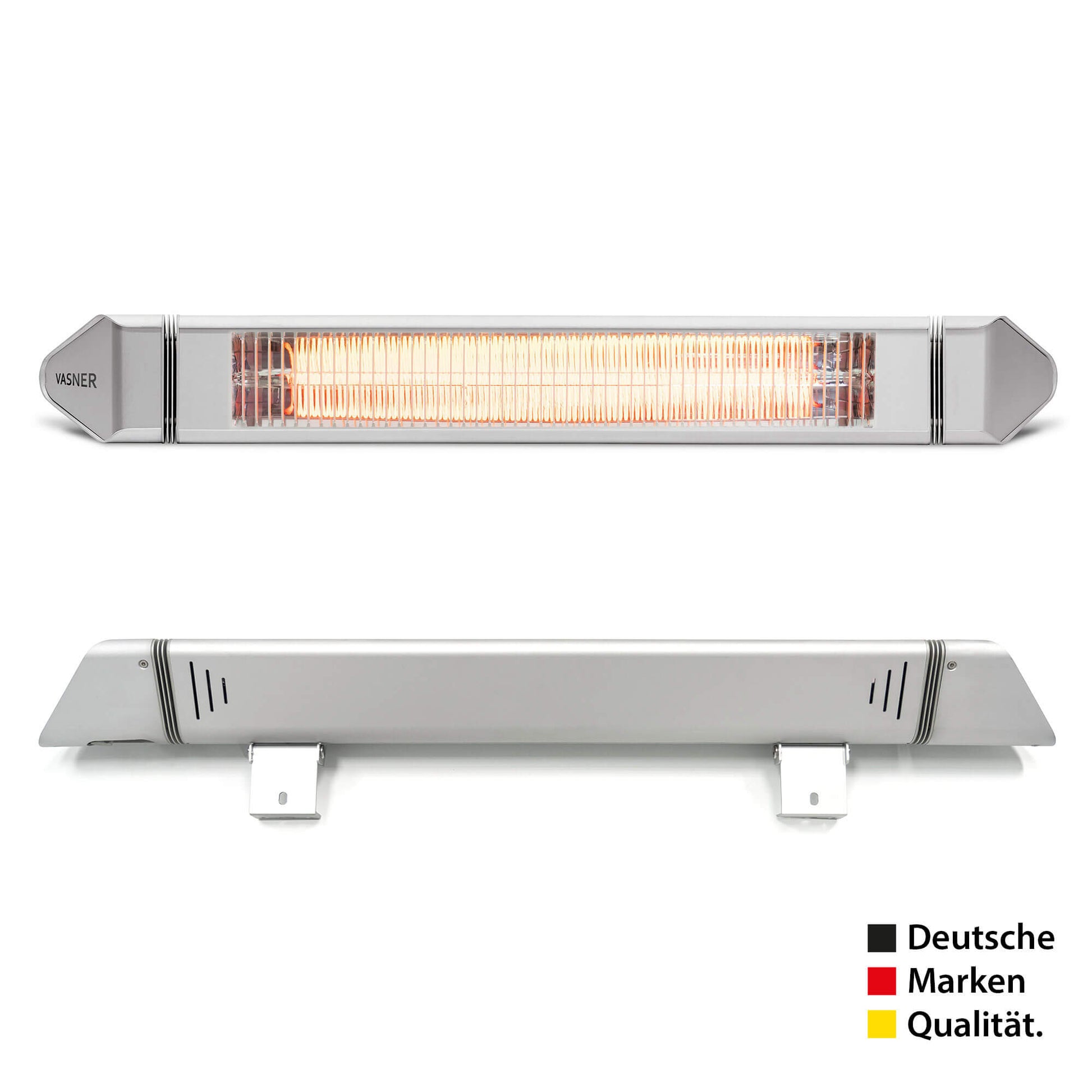 VASNER Teras 25 Basix 2500W - IP65 Infrarot-Heizstrahler für Terrassen und Gastronomie
