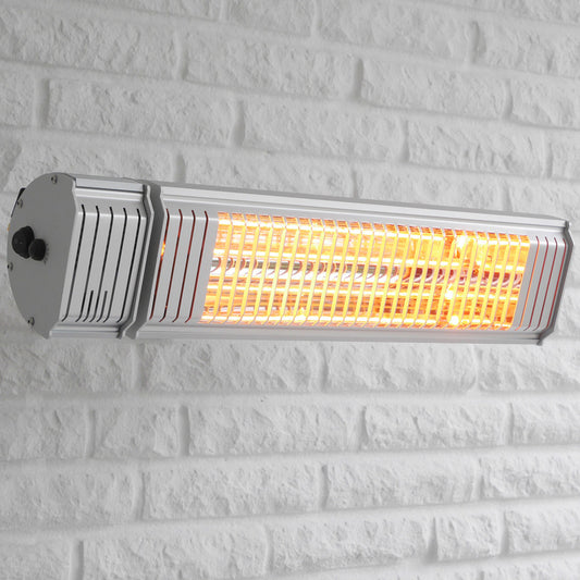 VASNER Appino 20 silber an Wand - Ultra Low Glare Technologie mit sanftem Orange-Licht
