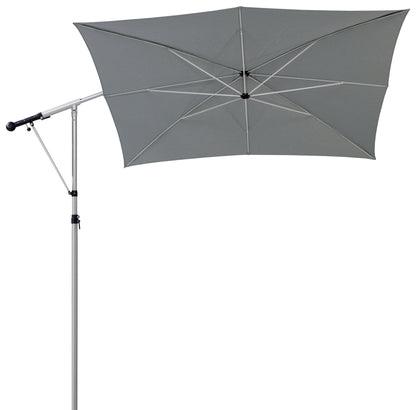 May Mezzo Sonnenschirm rechteckig - neigbarer Gartenschirm mit Handkurbel
