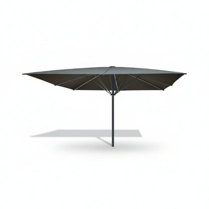 May Schattello Sonnenschirm rechteckig 4x5m basaltgrau - professioneller Gastronomieschirm

