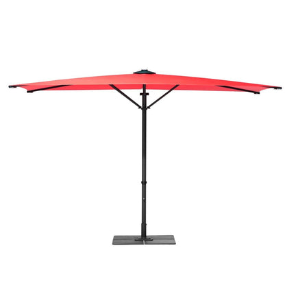 Bahama Pure Sonnenschirm rechteckig tomate - minimalistisches Design mit UV-Schutz
