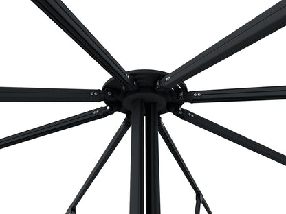 Bahama Pure Speichenkranz - hochwertige Mechanik für zuverlässigen Sonnenschutz
