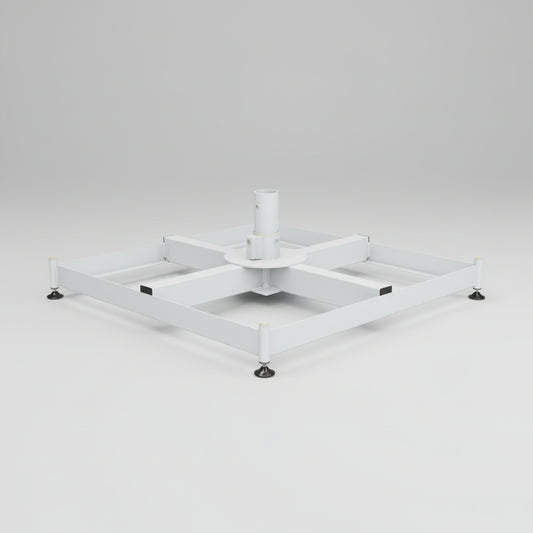 Bahama Jumbrella | Bodenbefestigung Stahlkassetten-Rahmen