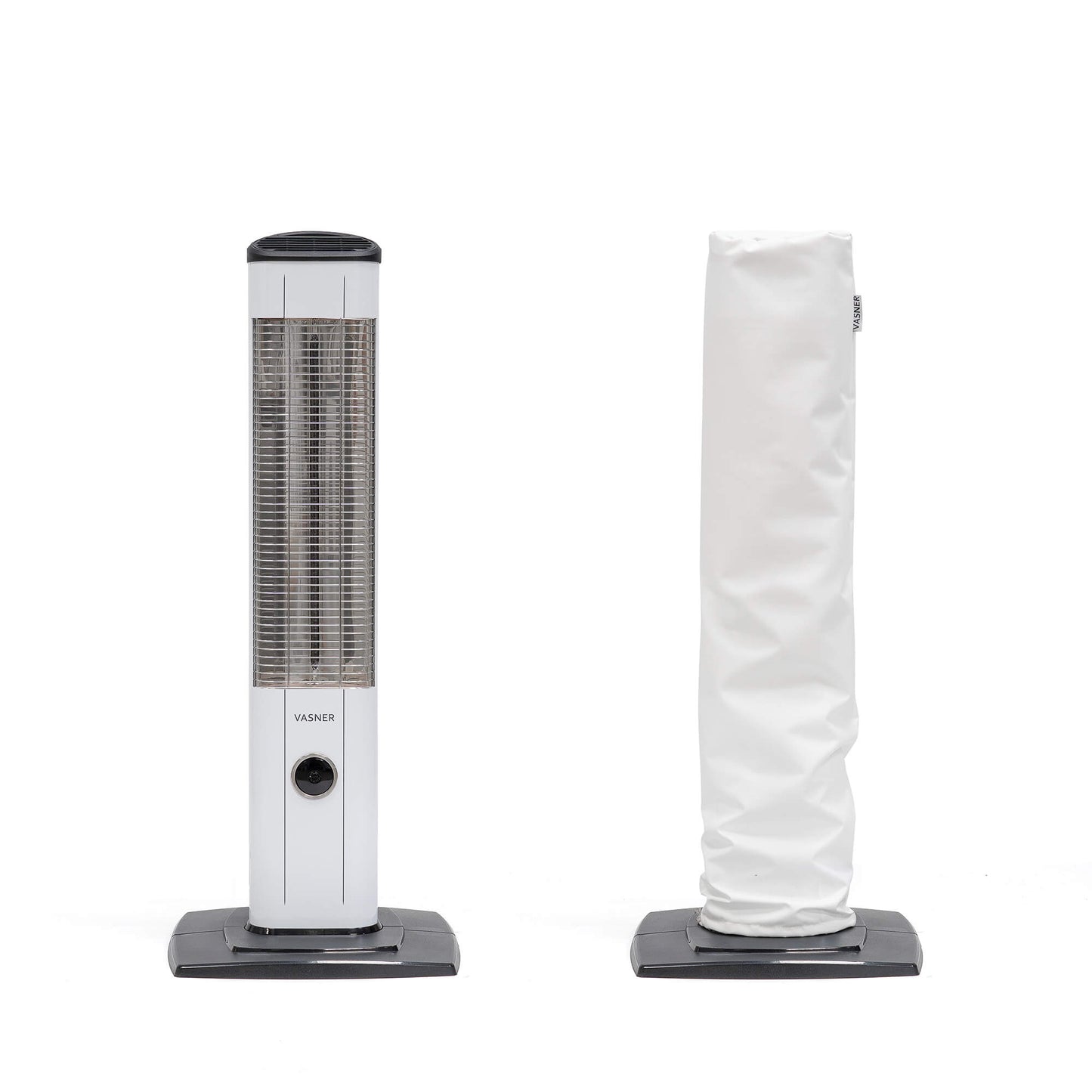 VASNER AirCape StandLine weiß - passgenaue Abdeckhaube für Terrassenheizstrahler
