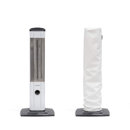 VASNER AirCape StandLine weiß - passgenaue Abdeckhaube für Terrassenheizstrahler
