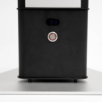 VASNER HeatTower Mini Taster mit LED-Anzeige - 4 Heizstufen für flexible Nutzung
