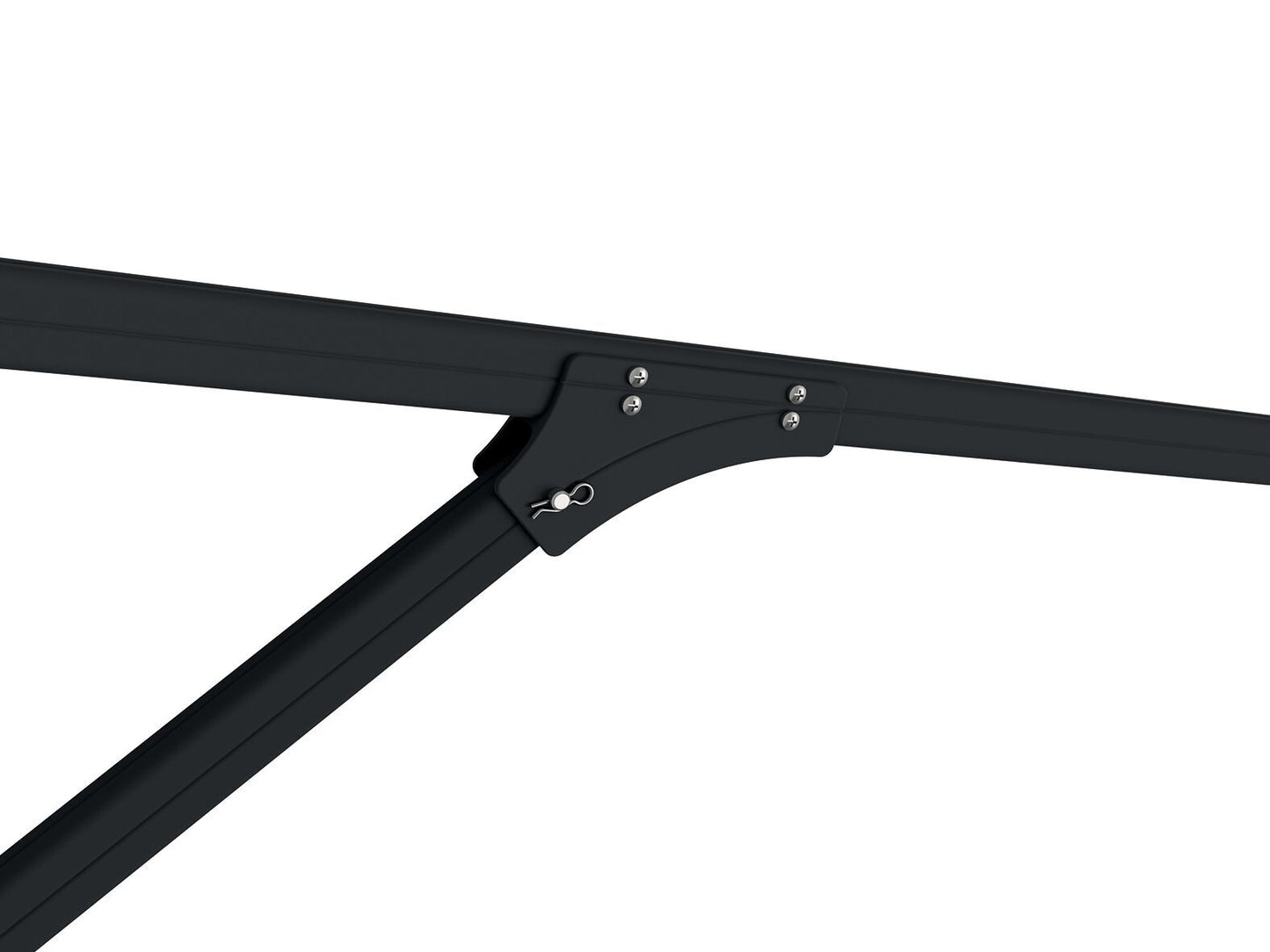 Bahama Pure Stützengelenk Detail - stabile Konstruktion für Terrassen und Balkone
