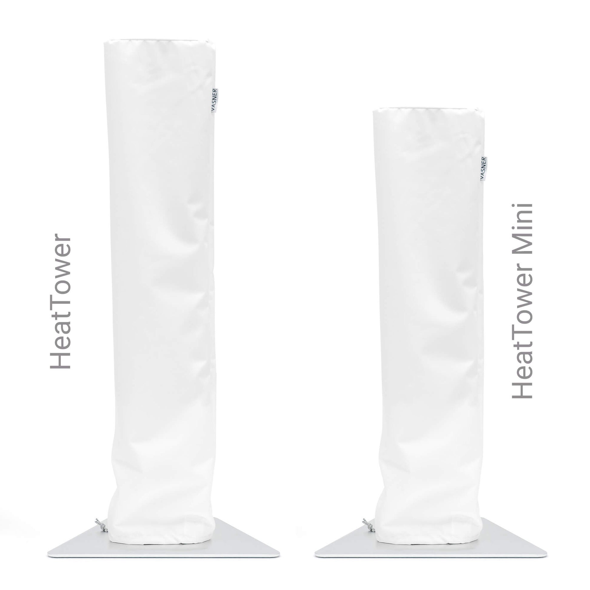 VASNER AirCape Tower weiß - Schutzhülle für langfristig optimale Heizleistung
