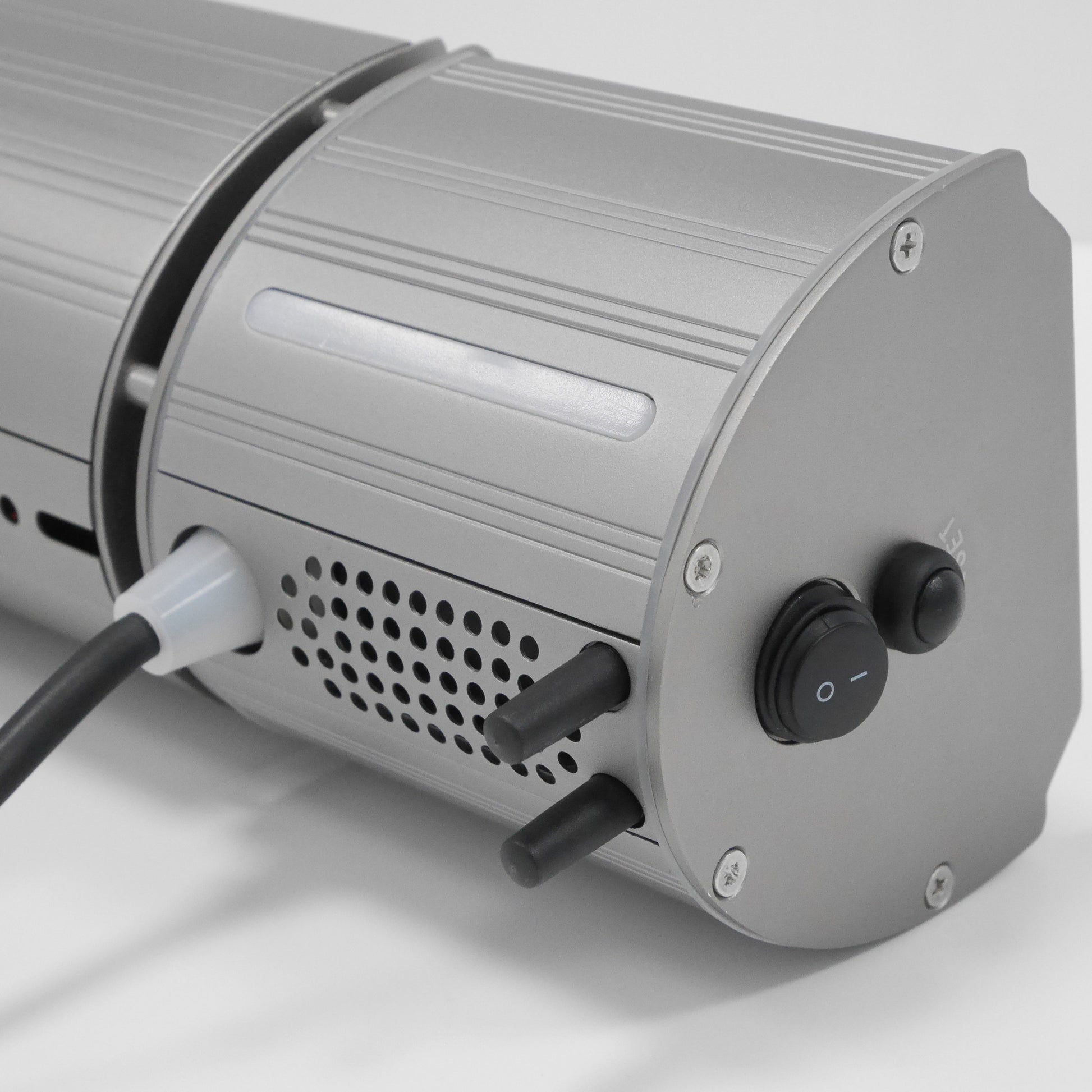 VASNER Appino BEATZZ grau - farbiges Backlight im Takt der Musik für Terrassenpartys
