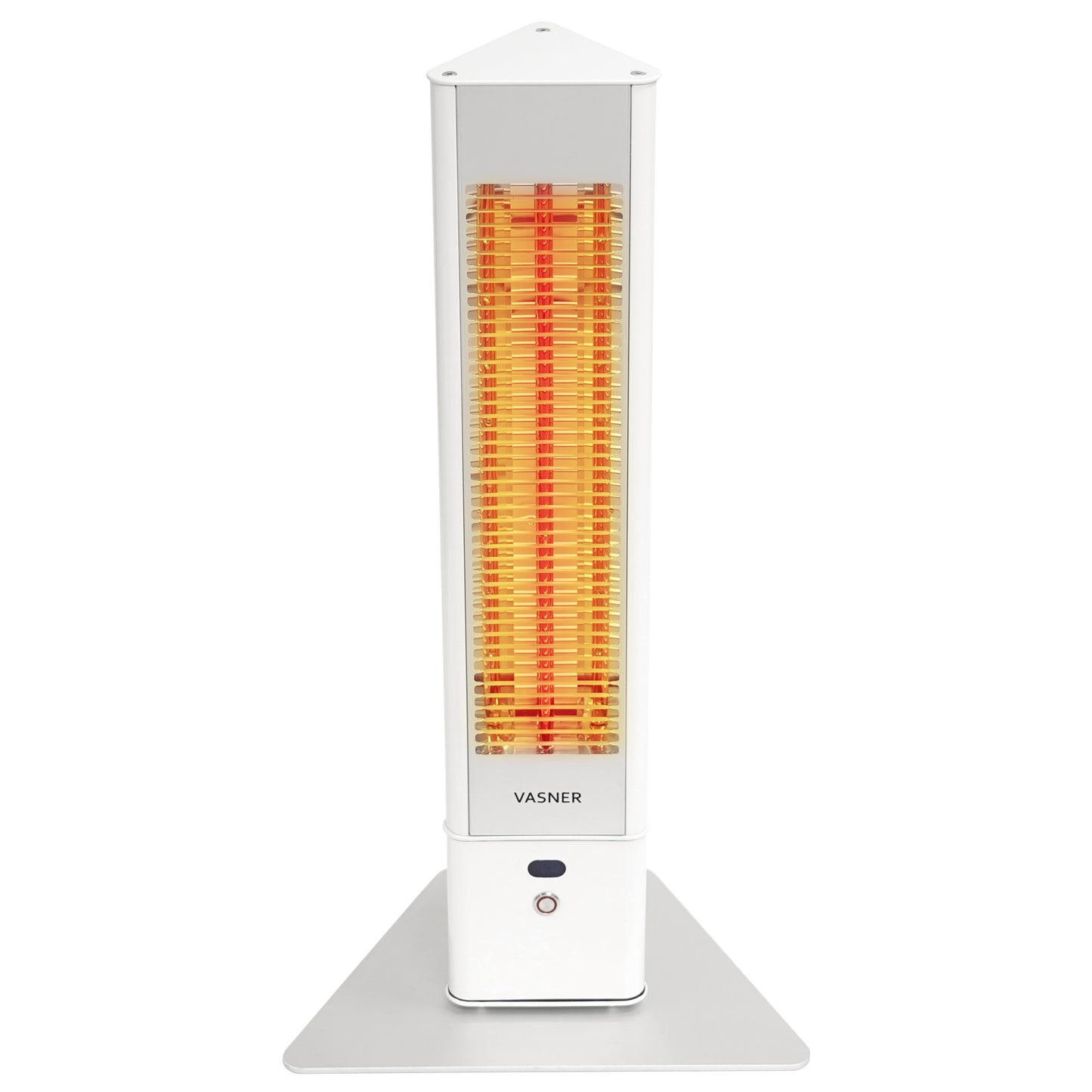 VASNER HeatTower Mini Heizstrahler 1500W weiß - IP65 Standgerät für Außenbereiche
