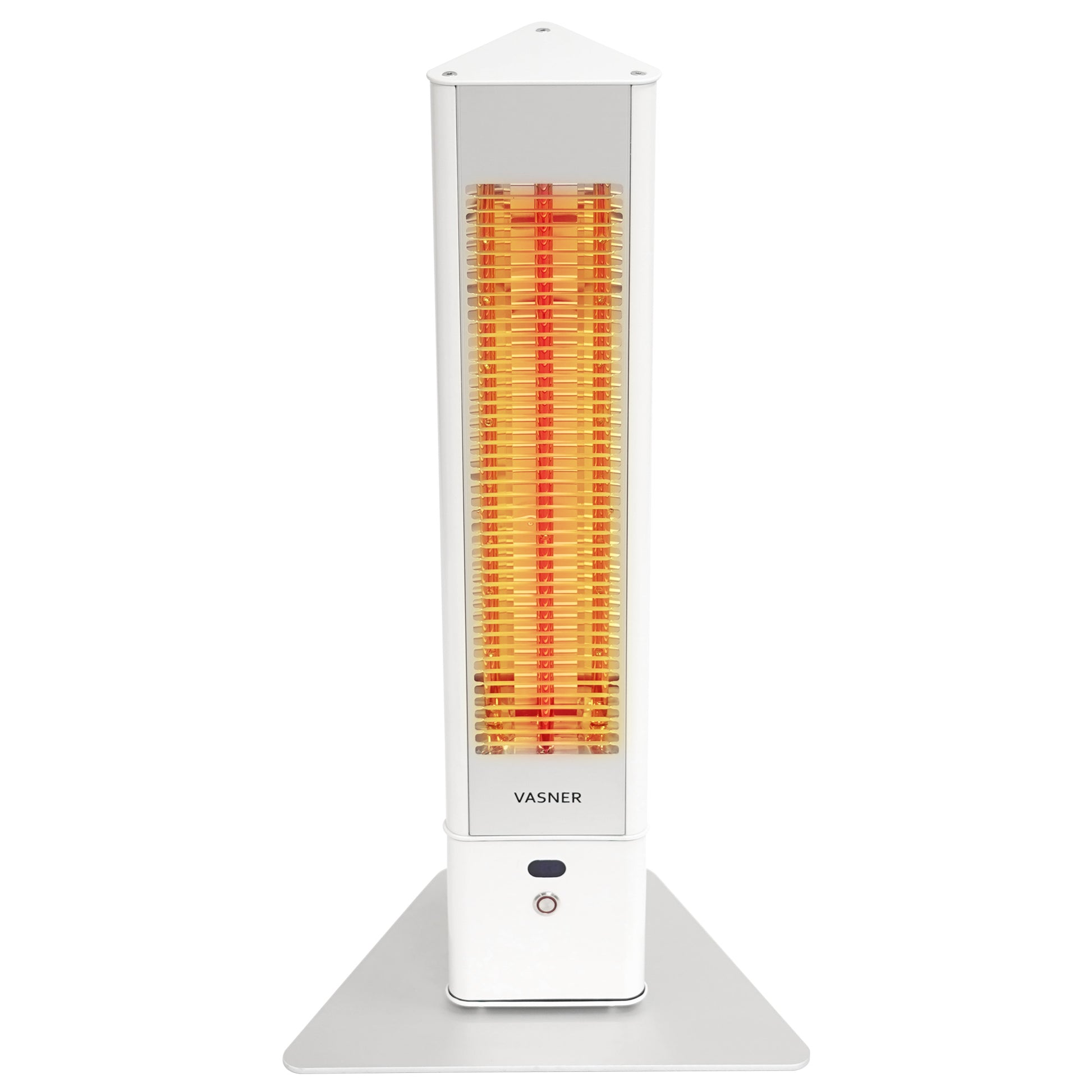 VASNER HeatTower Mini Heizstrahler 1500W weiß - IP65 Standgerät für Außenbereiche
