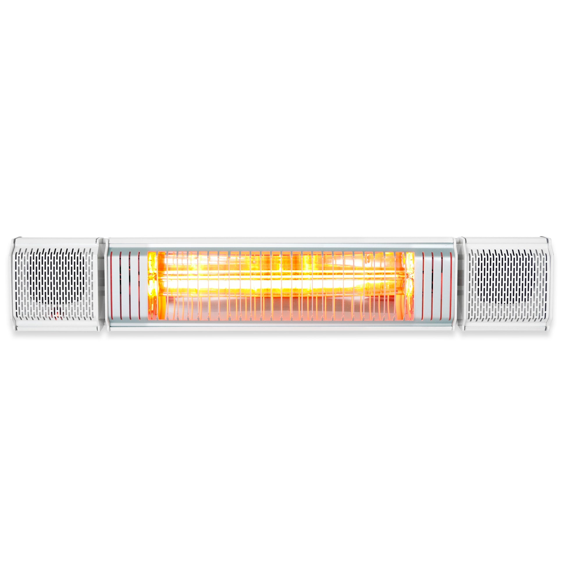 VASNER Appino BEATZZ Heizstrahler 2000W weiß - Infrarotstrahler mit Bluetooth-Lautsprecher
