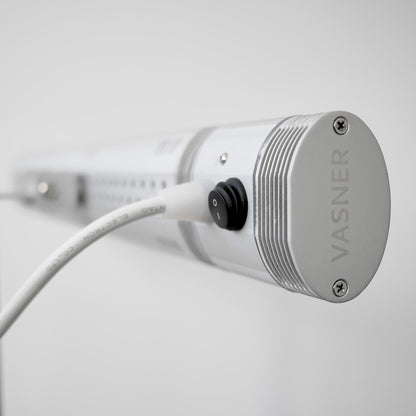 VASNER SlimLine X20 Detail - kurzwellige Infrarotstrahlung für windresistente Wärme
