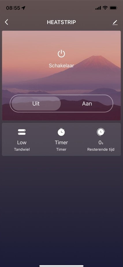 HEATSTRIP Design App-Steuerung - smarte Terrassenheizung per Smartphone bedienen
