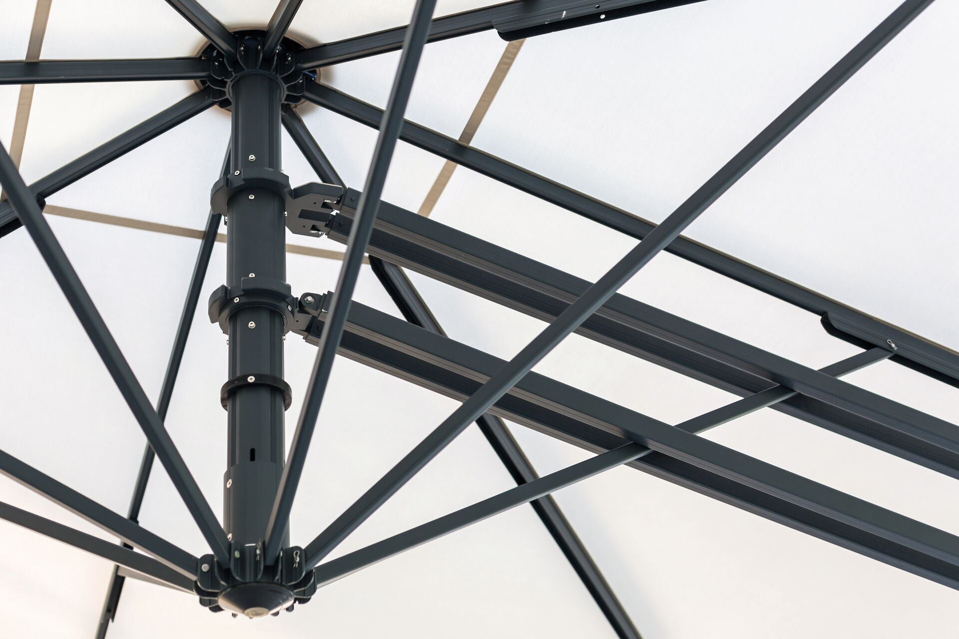 Bahama Jumbrella outSite Schirm-Mechanismus - robuste Konstruktion für professionellen Einsatz
