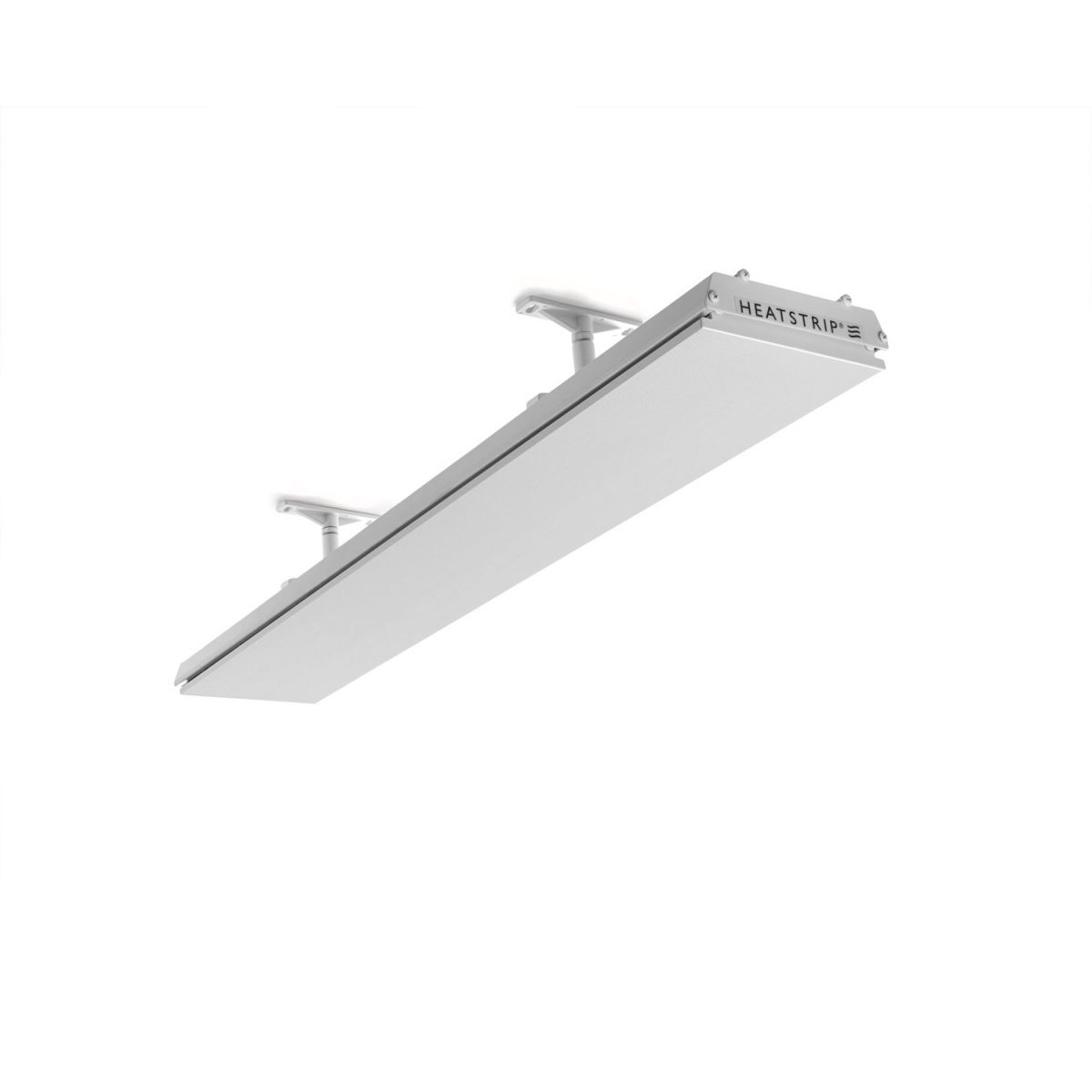 Heatstrip Elegance Elektro-Terrassenheizung  weiß - stilvolle Infrarotheizung für Außenbereiche
