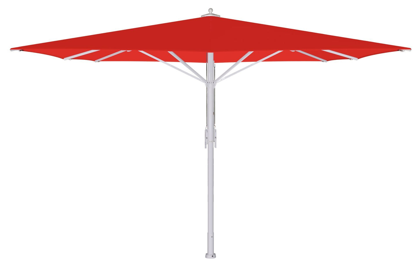 Bahama Jumbrella Gastronomieschirm quadratisch - elegantes Design für Außenbereiche
